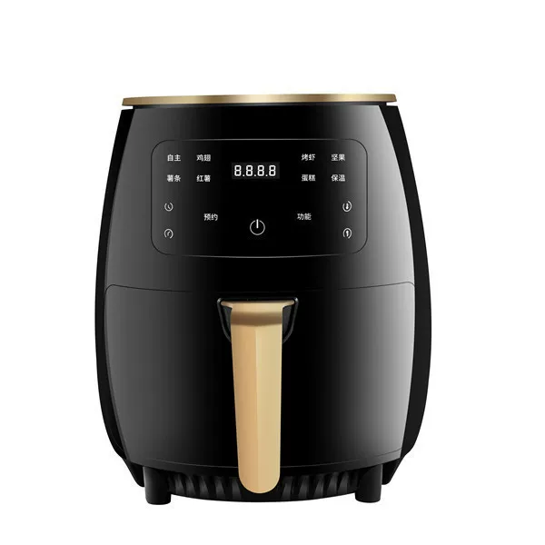 The new air fryer is a large-capacity household French fries machine and a multi-functional electric fryer for cross-border use