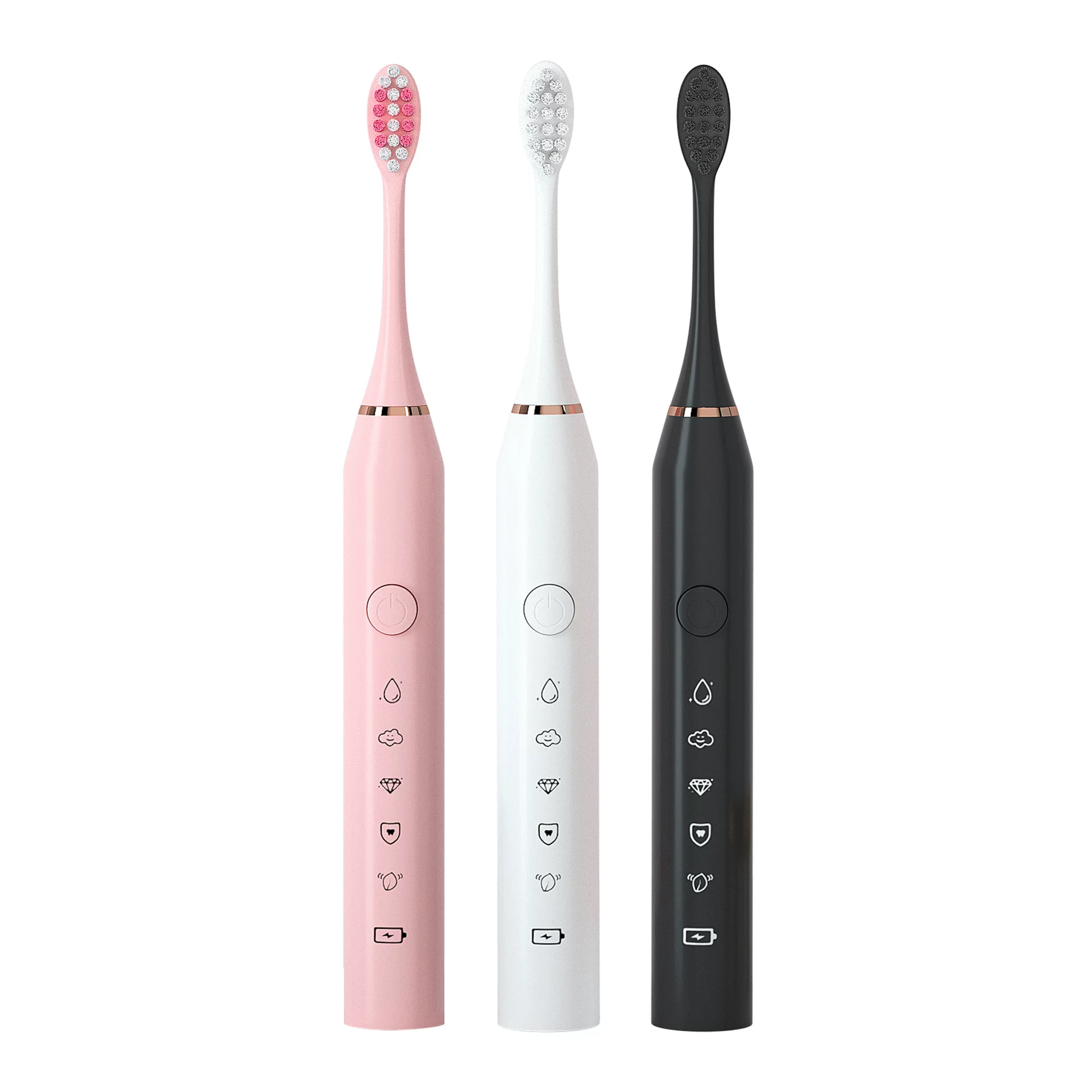 Yuan Tou Factory cross-border electric toothbrush for adults, fully automatic charging type for both men and women, student couple set with soft bristles