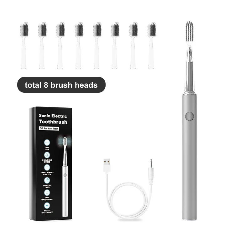 Wholesale and consignment of new cross-border small brush head Popsicle electric toothbrushes, adult soft bristle brushes, couple sonic electric toothbrushes