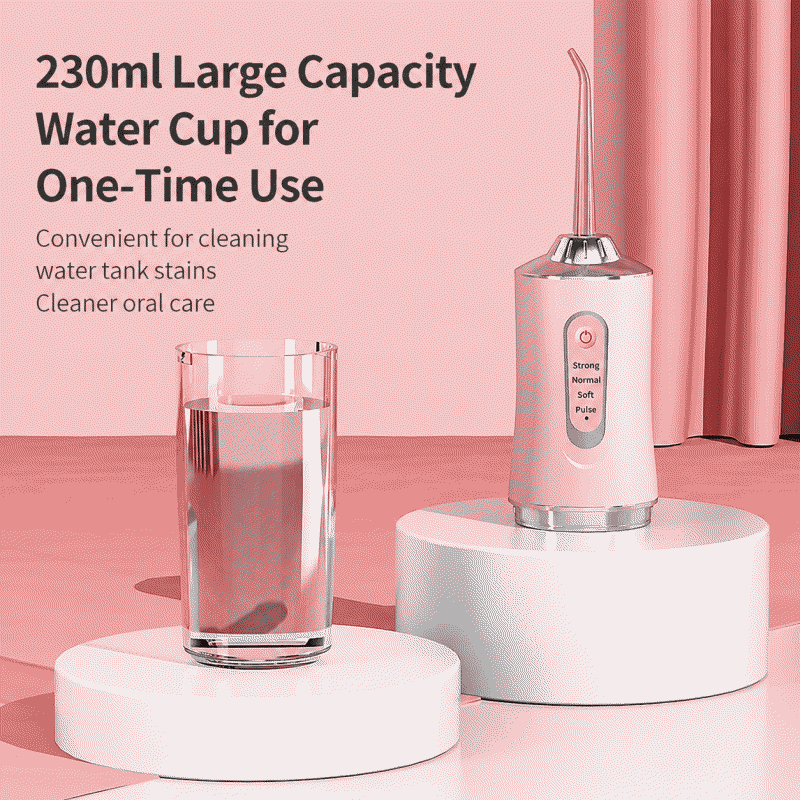 Dental scaler, electric tooth washer, portable water jet scaler, handheld household water flosser for dental cleaning