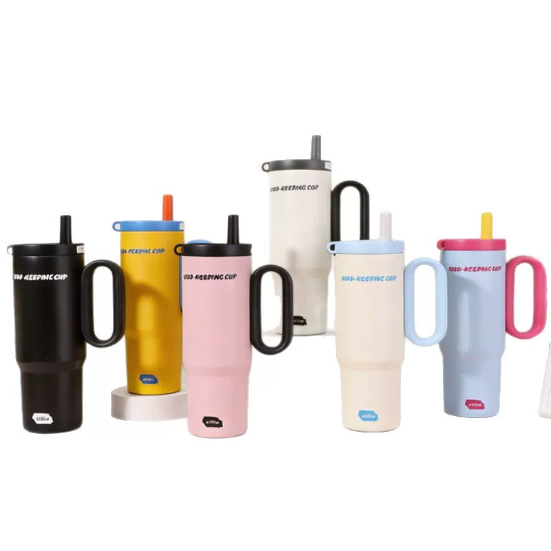 The Bingba Cup is a large-capacity, high-appearation-level insulated cup for women, custom-made 316 stainless steel, with a light luxury and high-end feel