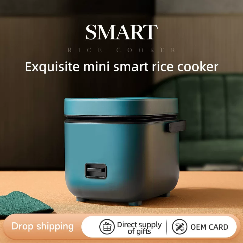 Foreign trade cross-border 1.2-liter rice cooker neutral small rice cooker mini rice cooker small 2 people