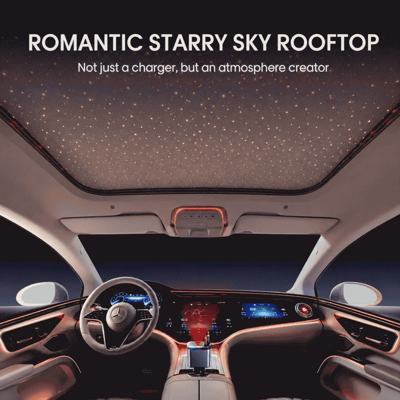Starry Sky Top Super Fast Charging 2026 New Model Cigarette Lighter one-to-Four car charger Adapter