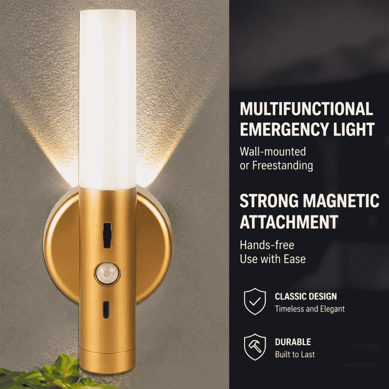 Charging LED smart human body sensor small night light control hallway corridor wall lamp bedroom room entrance