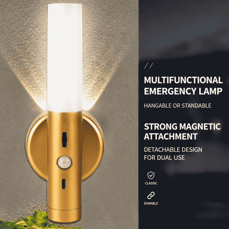 Charging LED smart human body sensor small night light control hallway corridor wall lamp bedroom room entrance
