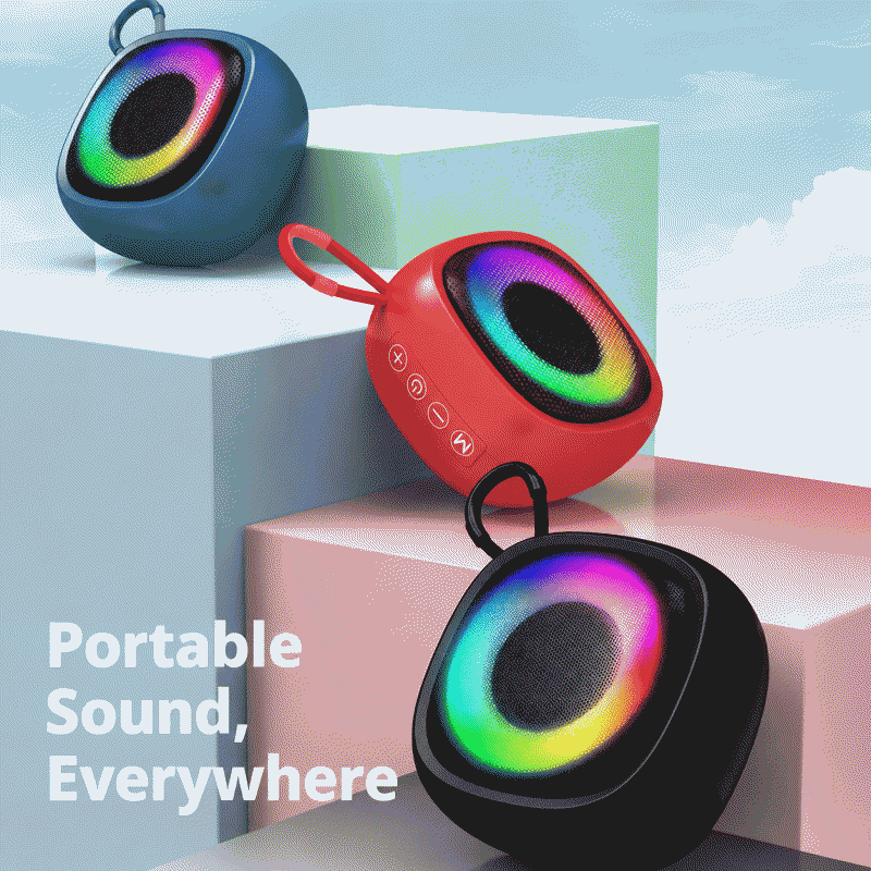 Bluetooth speaker, portable, outdoor, small, household, mini audio, wireless, portable subwoofer speaker