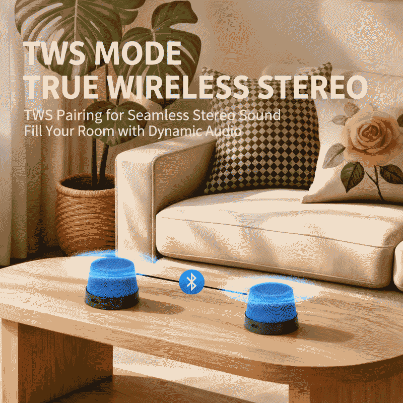 Smart Mini Magnetic Wireless Bluetooth Speaker with High-Level Appearance and Portable Phone Holder, 2-in-1 Bluetooth Speaker