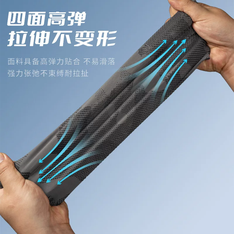 Rugged ice sleeve sun protection gloves, summer sleeve covers, UV-resistant hand sleeves, ice silk sleeve covers, cool cycling and fishing sleeve covers
