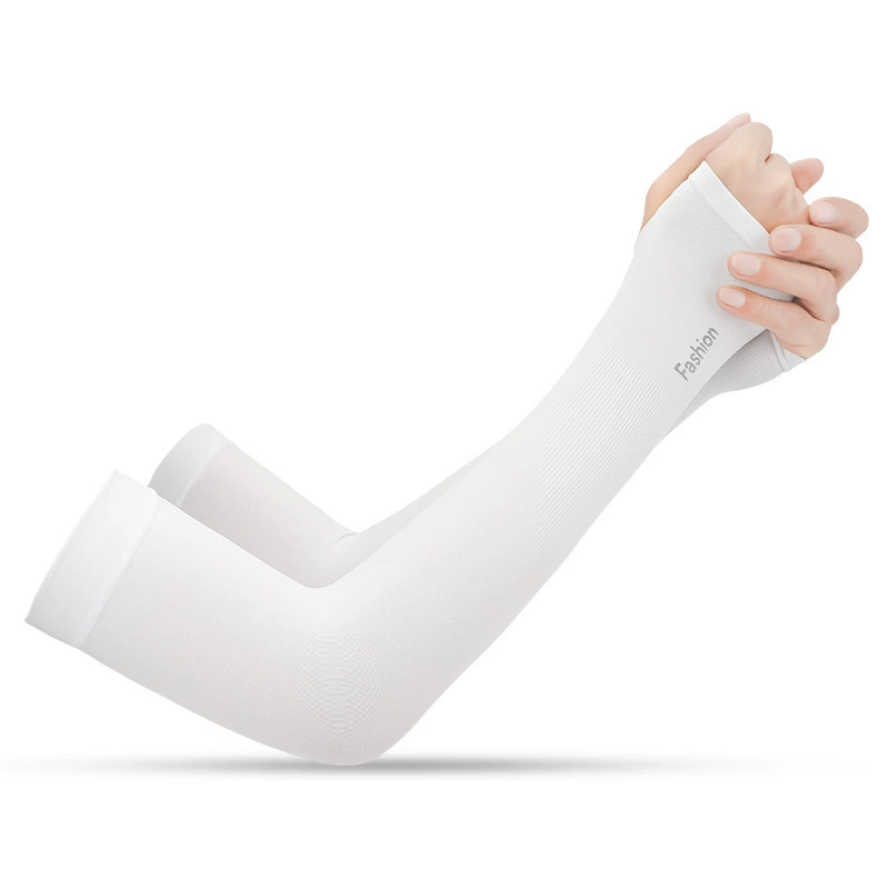 Summer ice silk sun protection arm sleeves for men and women, outdoor driving to protect against ultraviolet rays, arm protection and sun protection, thin breathable ice sleeves wholesale