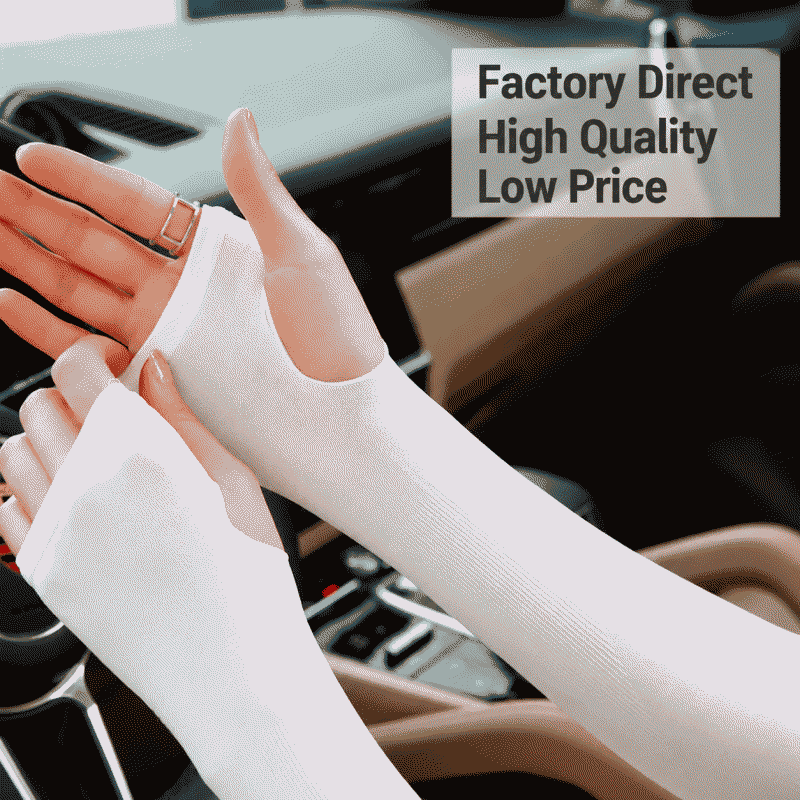 Sunscreen cooling sleeve, mosquito repellent, UV protection, sunscreen sleeve, outdoor cycling, sunscreen cooling silk armband, cooling sleeve