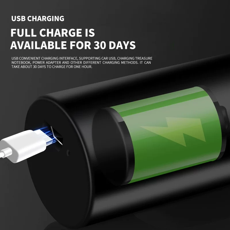 Cross-border exclusive electric nasal hair trimmer mini portable USB charging men's safe nasal hair trimmer CX-D8