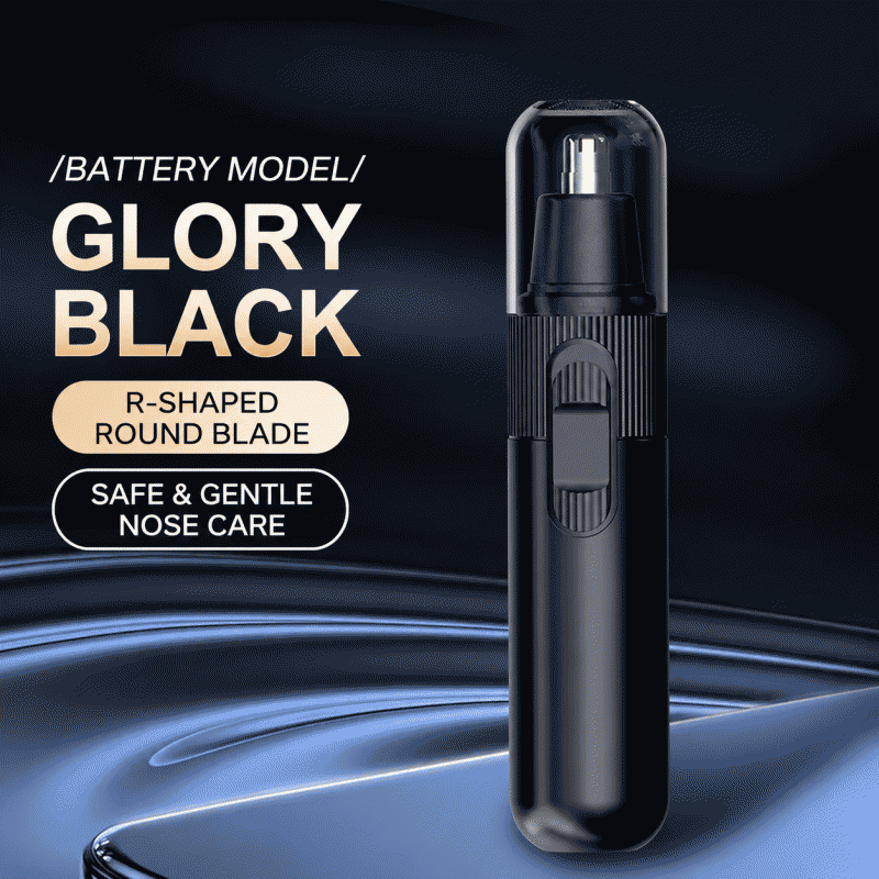 New men's nose hair trimmer, unisex nose hair shaver, ear hair and eyebrow trimmer, a must-have nose hair trimming tool