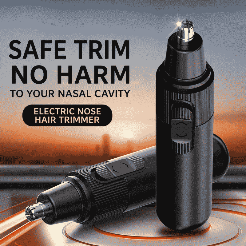 New men's nose hair trimmer, unisex nose hair shaver, ear hair and eyebrow trimmer, a must-have nose hair trimming tool