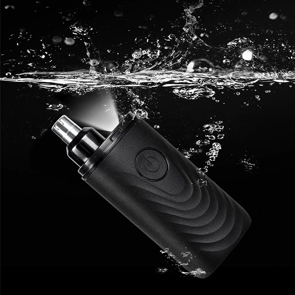 Cross-border bestseller Type-C men's nasal hair trimmer, convenient nasal hair trimmer, mini waterproof electric nasal hair repair device