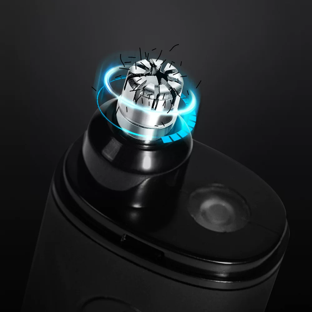 Cross-border bestseller Type-C men's nasal hair trimmer, convenient nasal hair trimmer, mini waterproof electric nasal hair repair device