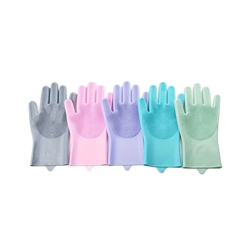 Pet bath gloves, dog magic tools, bath scrubbing brushes, Teddy plastic anti-scratch silicone, cross-border consignment
