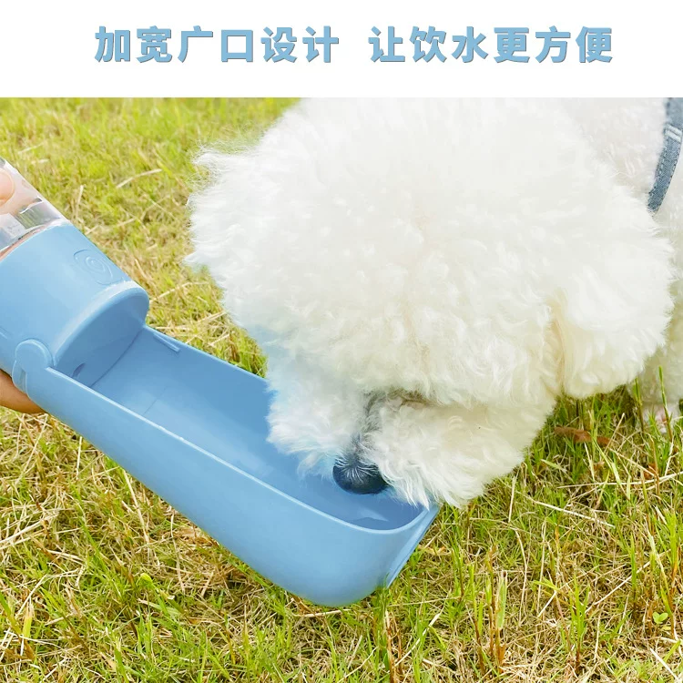 Cross-border bestsellers: Travel cup, water feeder, folding water cup, dog outdoor drinking cup, portable flip-top pet water cup