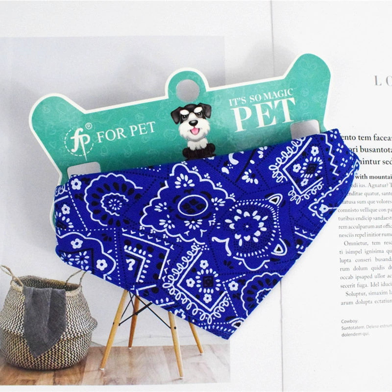Pet supplies: Pet saliva wipes, printed pet dog collars, cat triangular collars, pet triangular collars