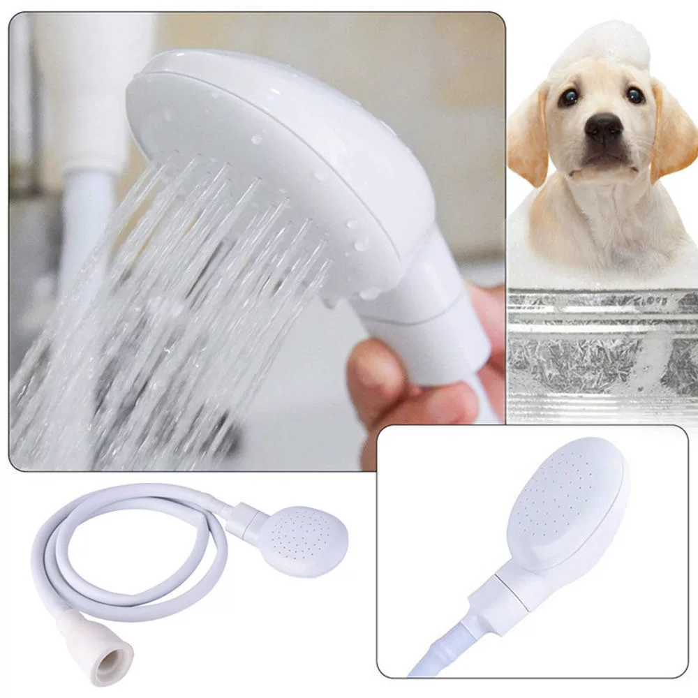 Cross-border direct supply of pet shower heads, pet cleaning and grooming products, animal showers, quick-connect showerheads, simple shower heads