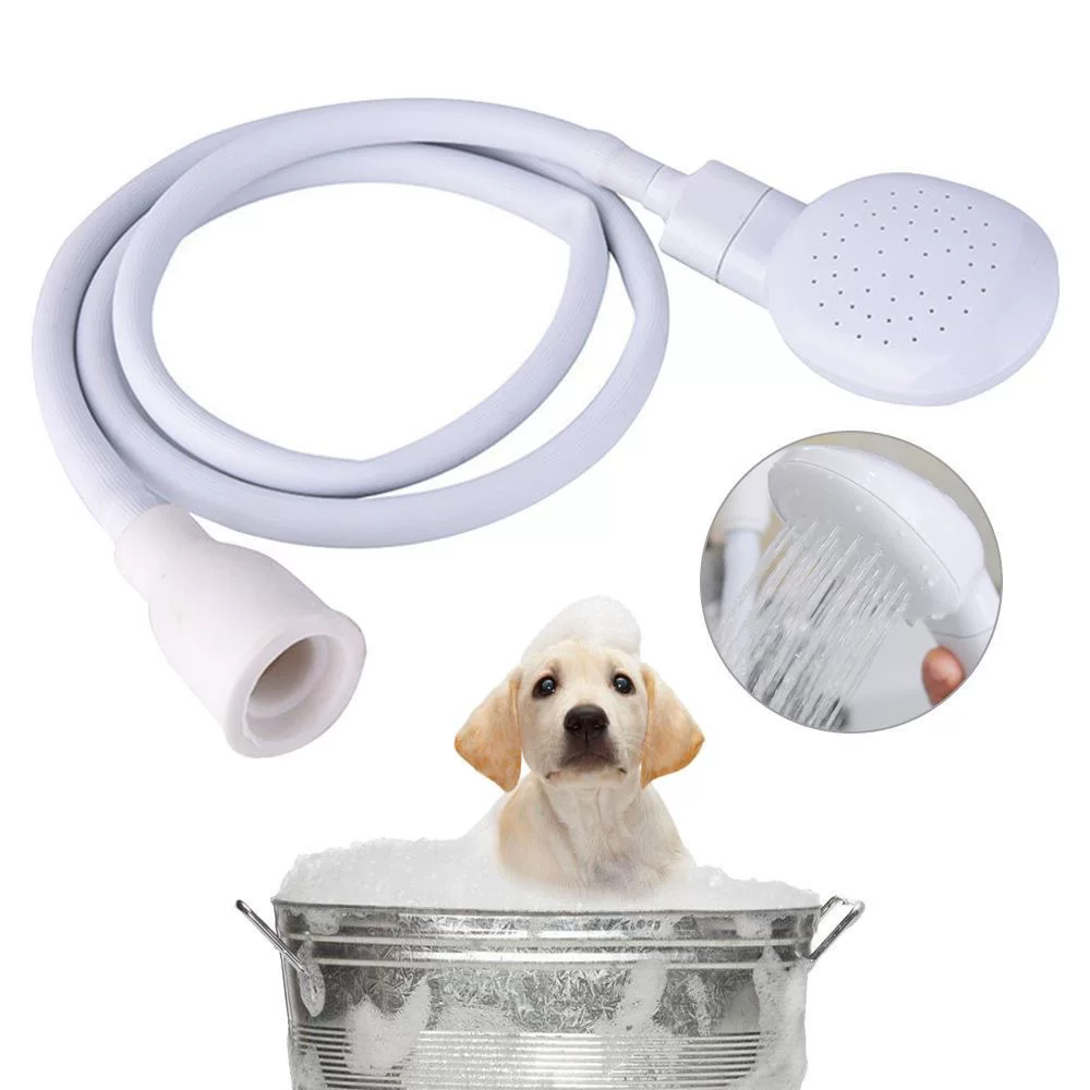 Cross-border direct supply of pet shower heads, pet cleaning and grooming products, animal showers, quick-connect showerheads, simple shower heads