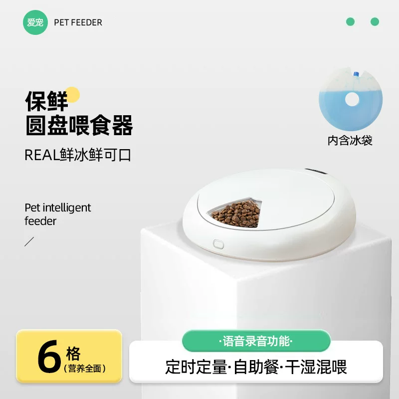Amazon's new pet smart feeder APP recording cat automatic feeding device unplugged cat food wet feed