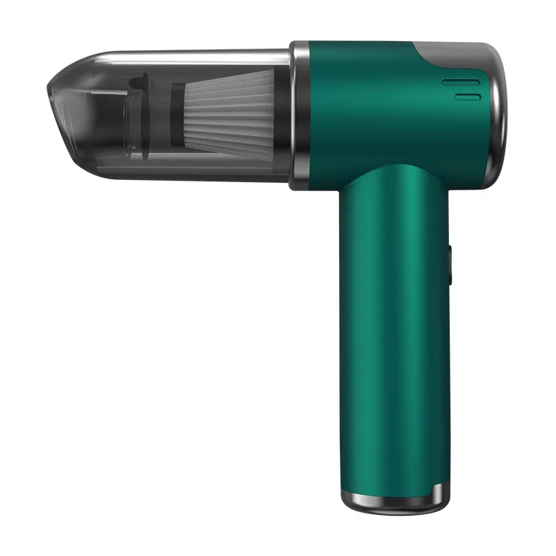 Cross-border car wireless vacuum cleaner, portable handheld dust blower for both car and home use, high-power car with strong suction for dust removal