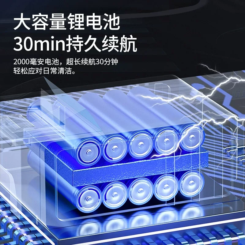 新款车载吸尘器批发 家用迷你吹吸一体便携式无线手持汽车吸尘器