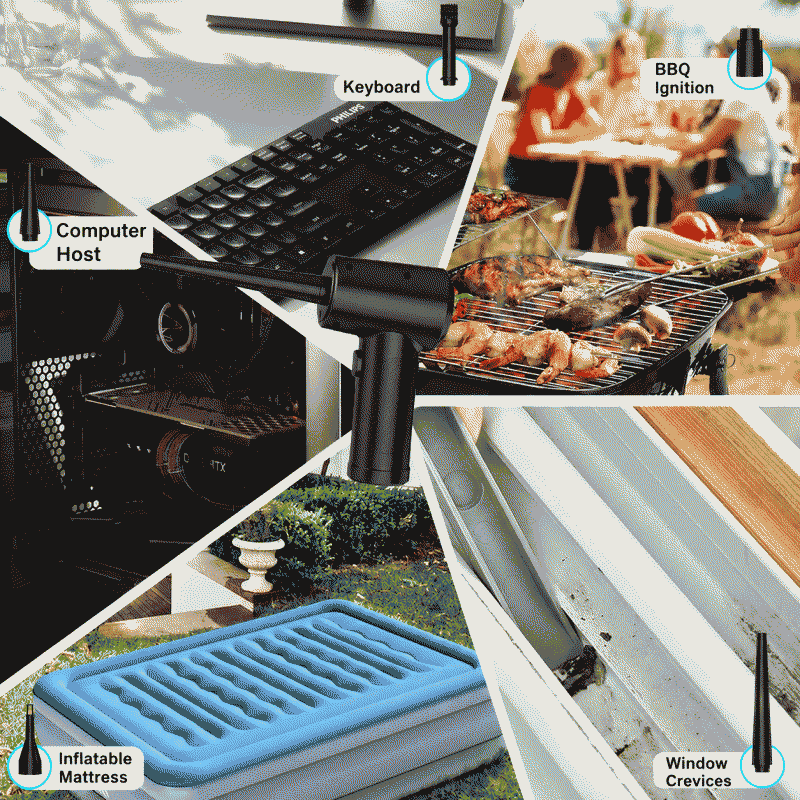 Brushless motor violent fan outdoor handheld vacuum cleaner, portable small wireless car vacuum cleaner