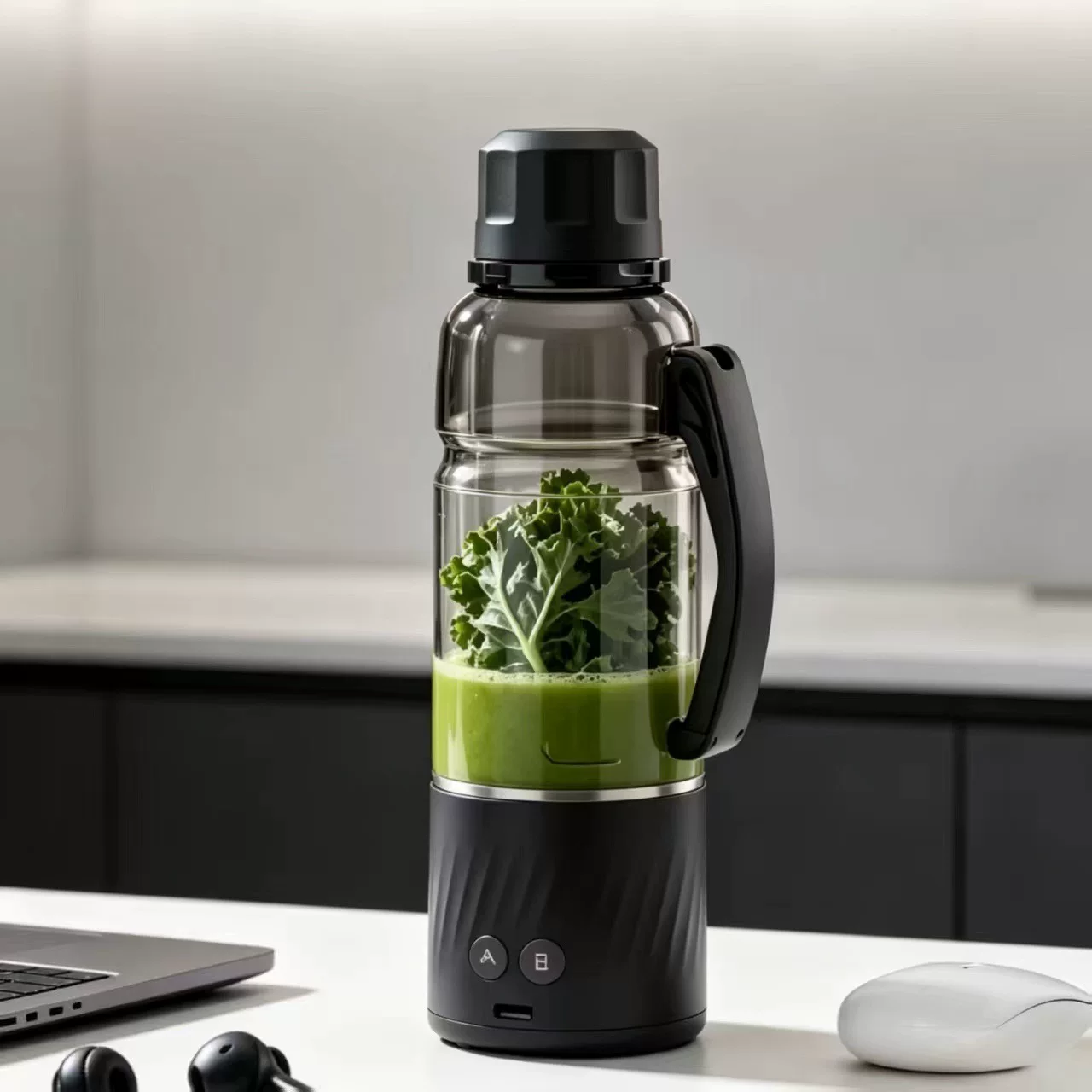 New cross-border juicer, portable small juice cup, student home multi-functional rechargeable blender, juicer cup