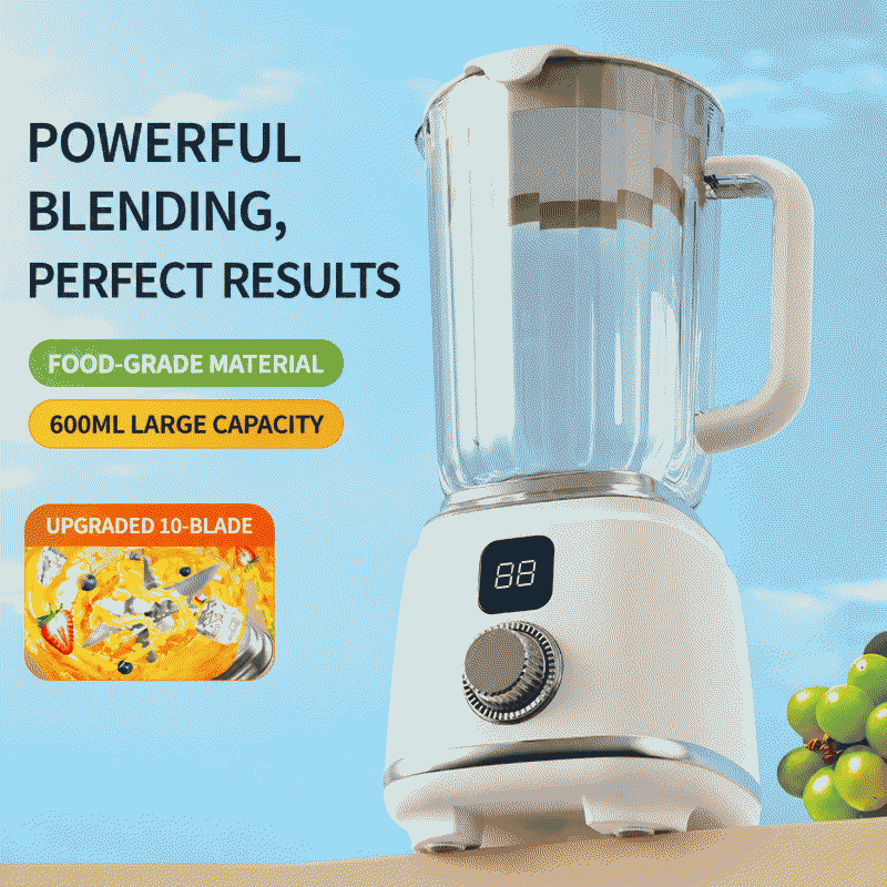 Digital rotary juicer for home use, multi-functional fruit milkshake cup, wireless