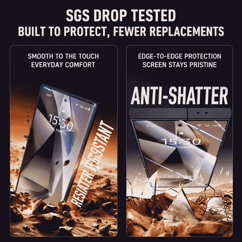 This is a full-coverage anti-peeping, shockproof and anti-fingerprint tempered film for the Samsung galaxy s26ultra