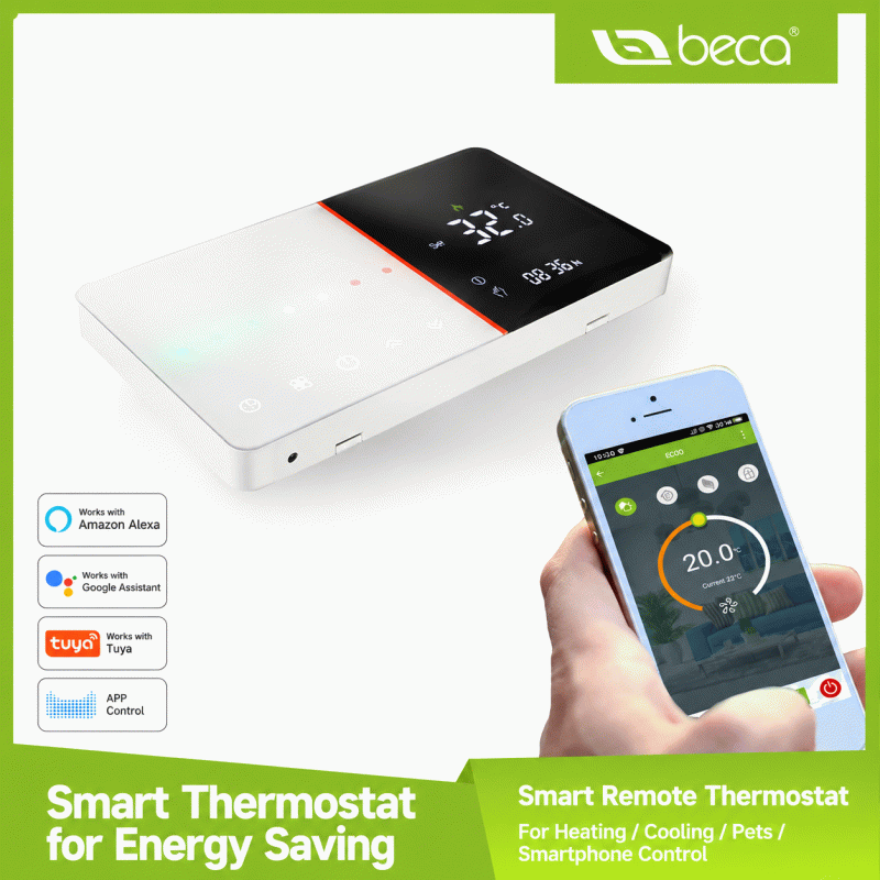Doodle WIFI smart electric floor heating thermostat, electric kang (a traditional Chinese bed stove), wall-mounted boiler, wireless indoor thermostat, remote control