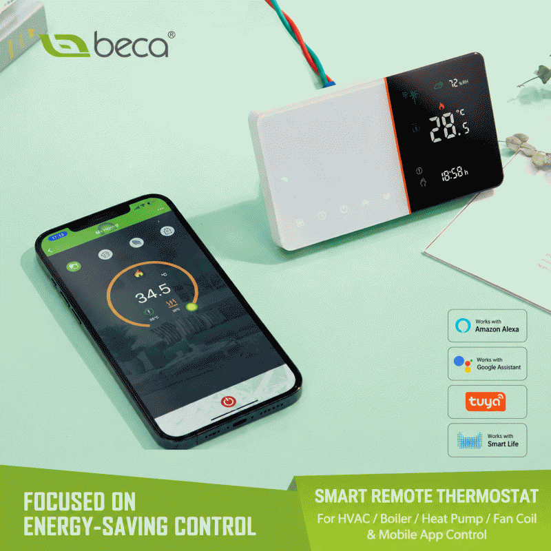 Doodle WIFI smart electric floor heating thermostat, electric kang (a traditional Chinese bed stove), wall-mounted boiler, wireless indoor thermostat, remote control