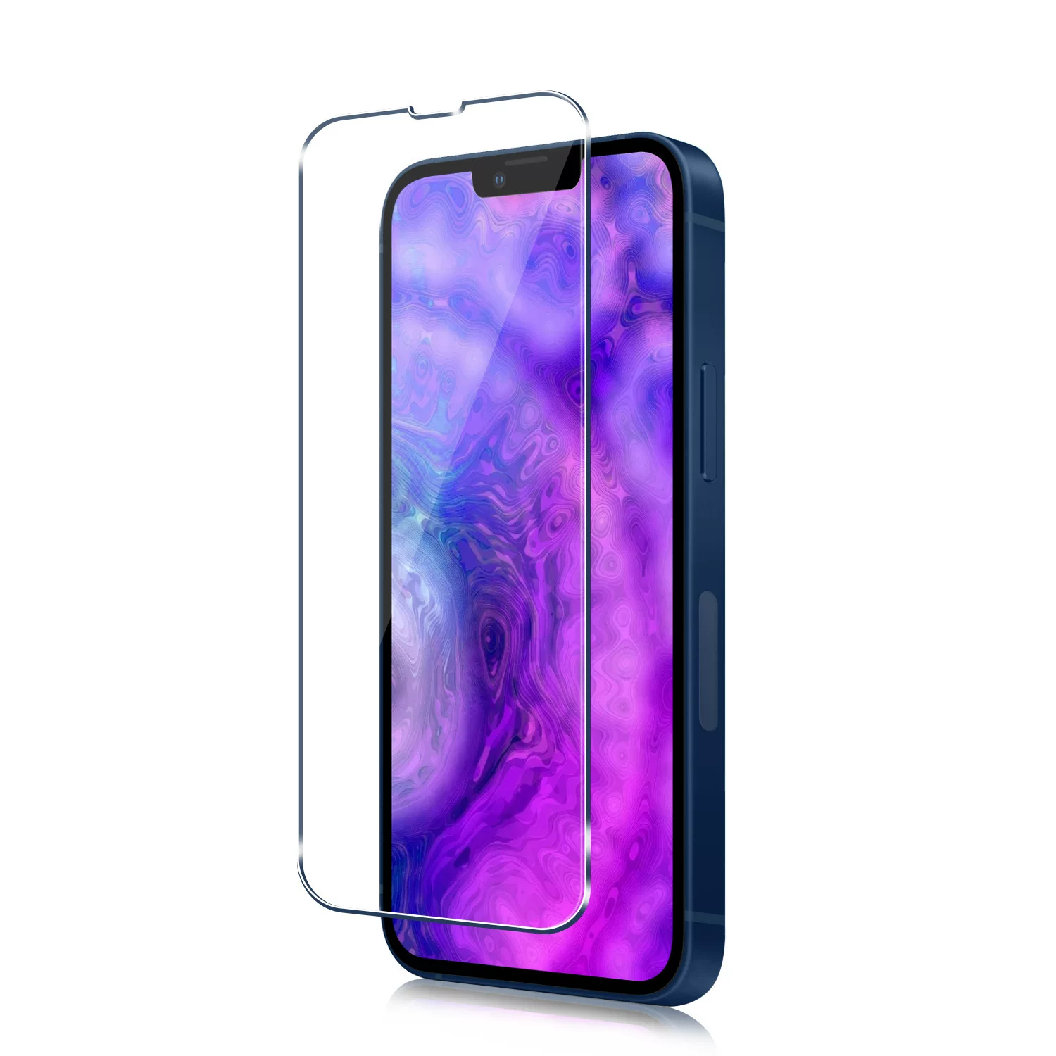 适用亚马逊苹果16Pro钢化膜15后膜iPhone13防窥max半屏高清手机膜