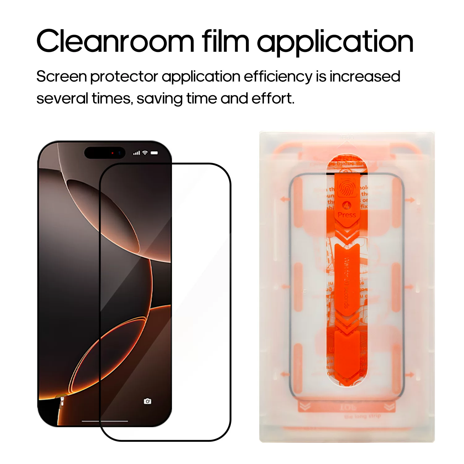 Apple 17/16/15/14/13 Pro Max phone tempered glass film 12 Full screen 11 High-definition green light anti-peeping dust-free chamber