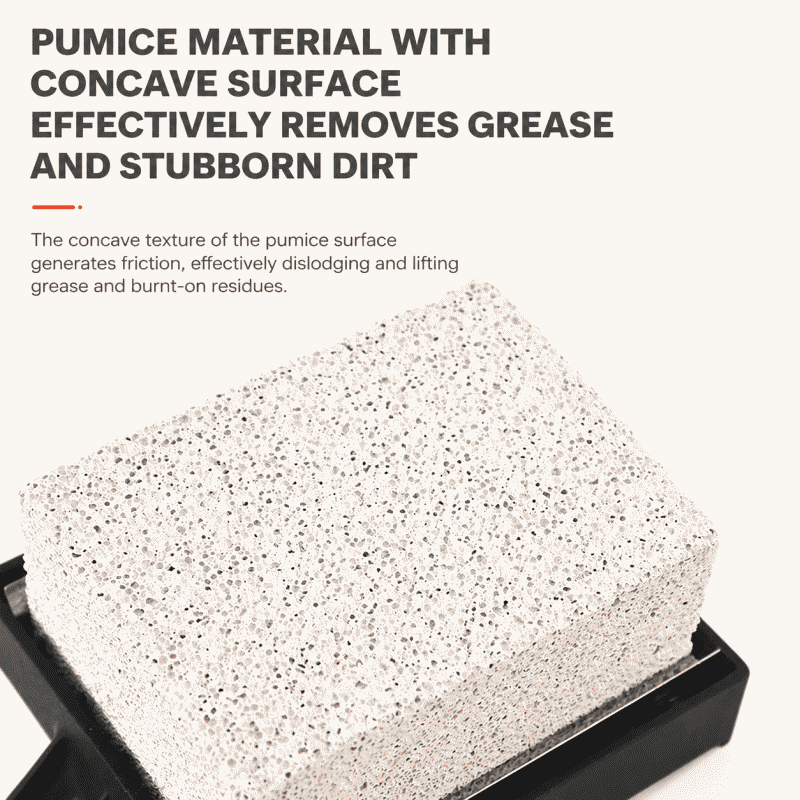 Direct sales multi-functional barbecue brush, cleaning brush, stone grinding brush, outdoor cleaning tool, grill, grilling net