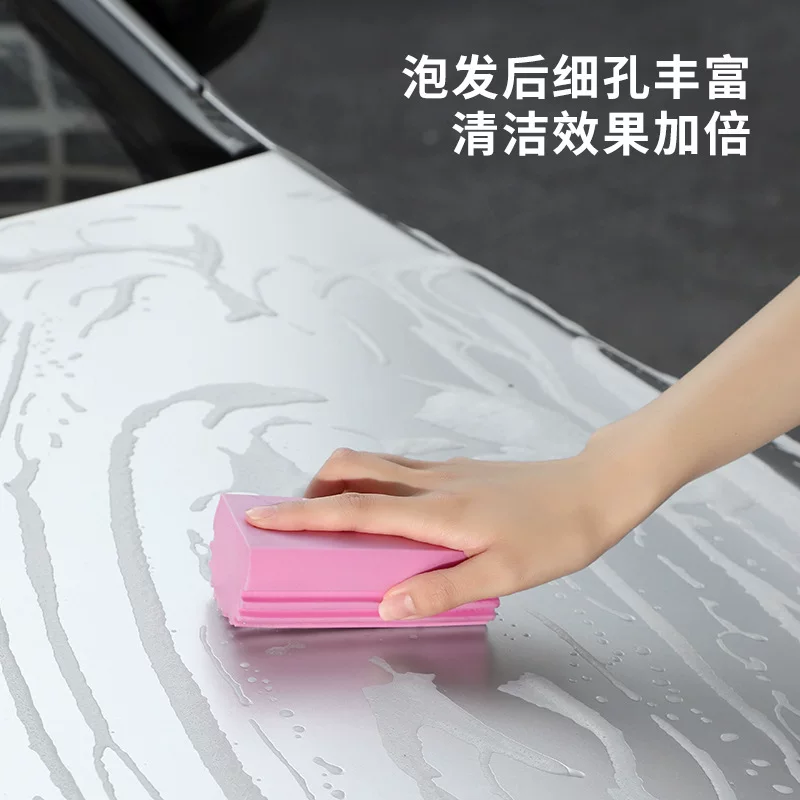 Cleaning cotton sponge, kitchen non-stick oil cleaning block, washbasin absorbent cleaning cotton absorbent sponge, household sponge block