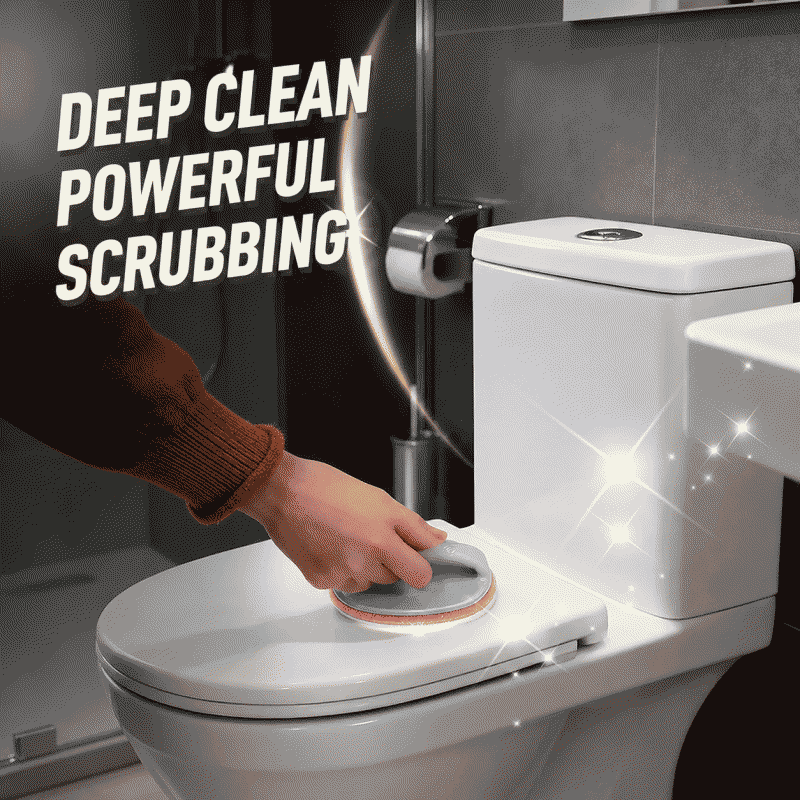 Multi-functional handle sponge cleaner, sponge magic cleaner, bathroom and kitchen stain remover, dining table and furniture cleaning block