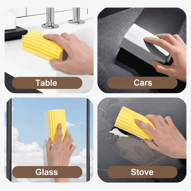 Cleaning cotton sponge, kitchen non-stick oil cleaning block, washbasin absorbent cleaning cotton sponge, household board cleaner