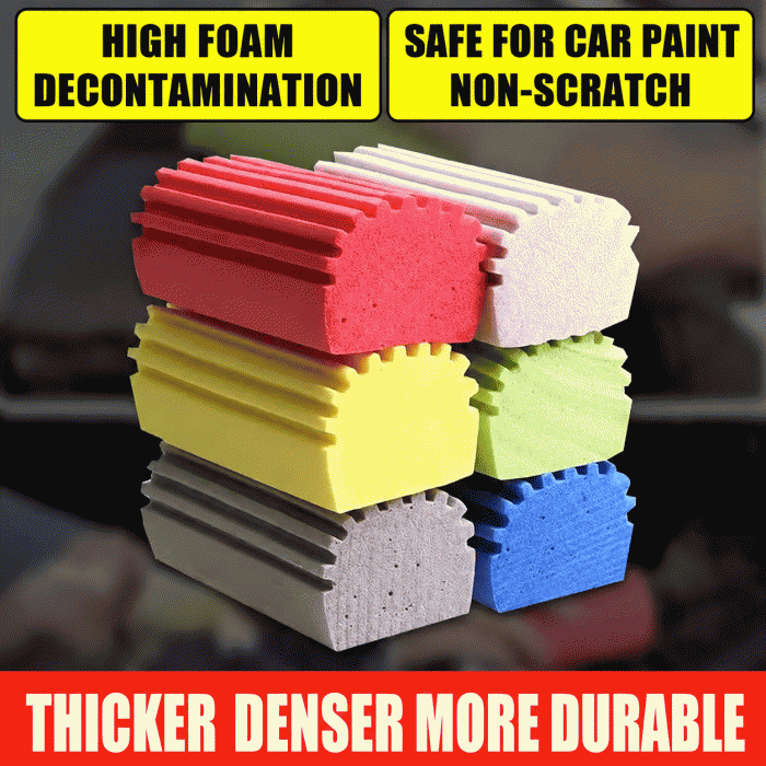Cleaning cotton sponge, kitchen non-stick oil cleaning block, washbasin absorbent cleaning cotton sponge, household board cleaner