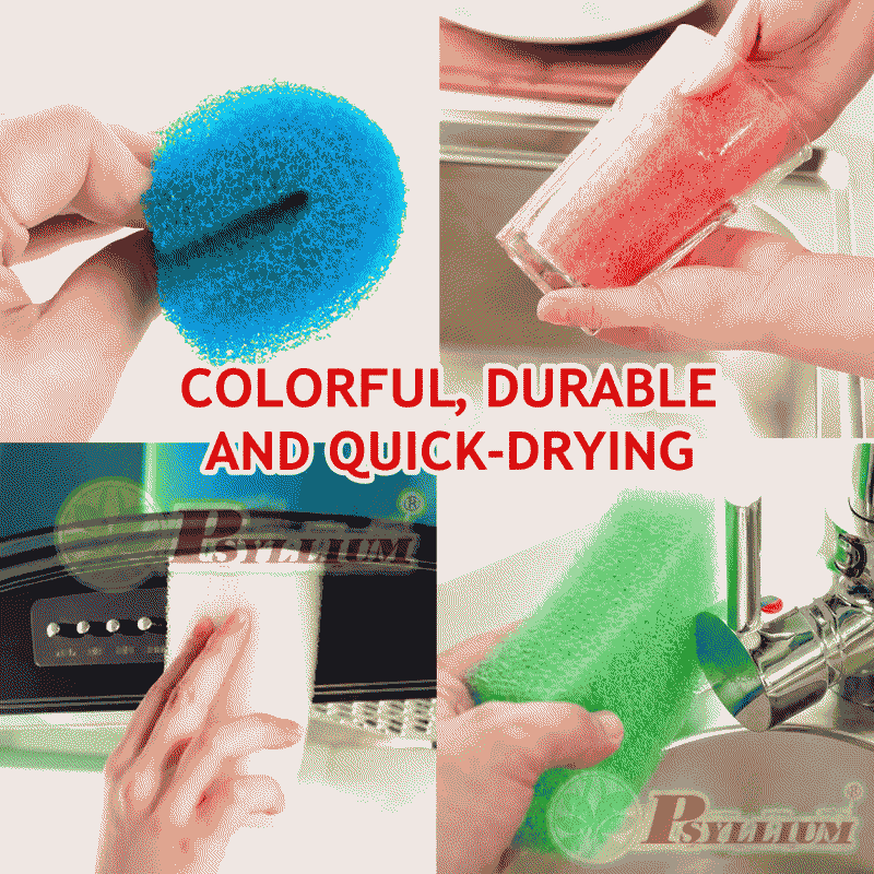 The size can be cut. The cleaning foam cotton, oil-removing biological mesh cotton and filtering foam sponge are used for stirring compactness