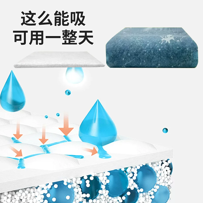 Selected disposable bamboo charcoal pet urine pads, thickened six-layer deodorizing and attractant dog and cat urine pads manufacturer