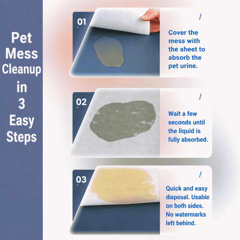 Absorbent diapers, dog diapers, quick-drying absorbent paper, dog and cat pet diapers, quick-drying urination tool, pet supplies