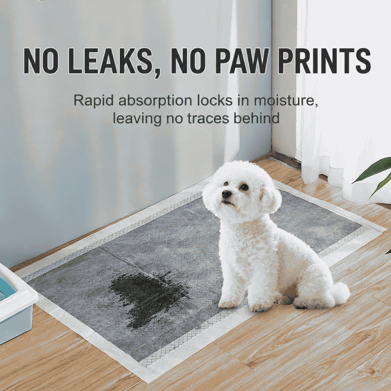 Pet urinals, bamboo charcoal pads for cats and dogs, disposable pet urinals, pet supplies, thickened pet and dog urinals