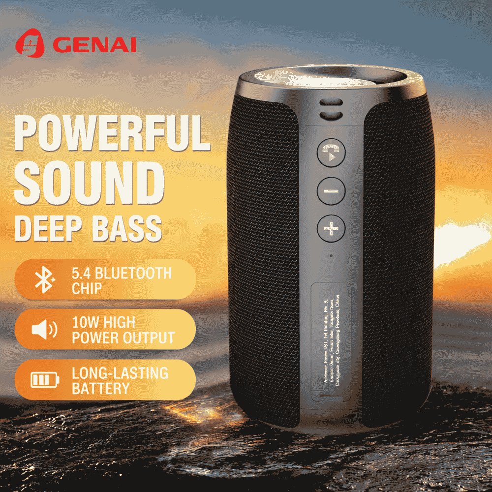 Best-selling in-stock product: GONAI B26 multi-functional portable Bluetooth speaker with TWS connection