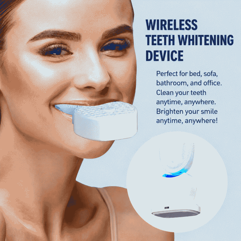 U-shaped electric toothbrush, oral cleaning and whitening device for adults, household automatic cleaner, student and couple brush