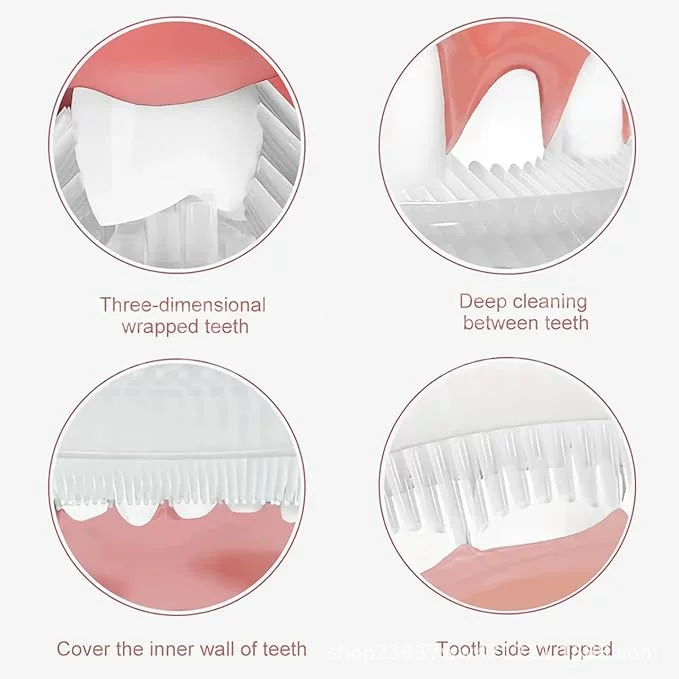 Cross-border best-selling U-shaped electric toothbrush, baby all-U-shaped teeth cleaning device, adult oral cleaner, whitening device toothbrush