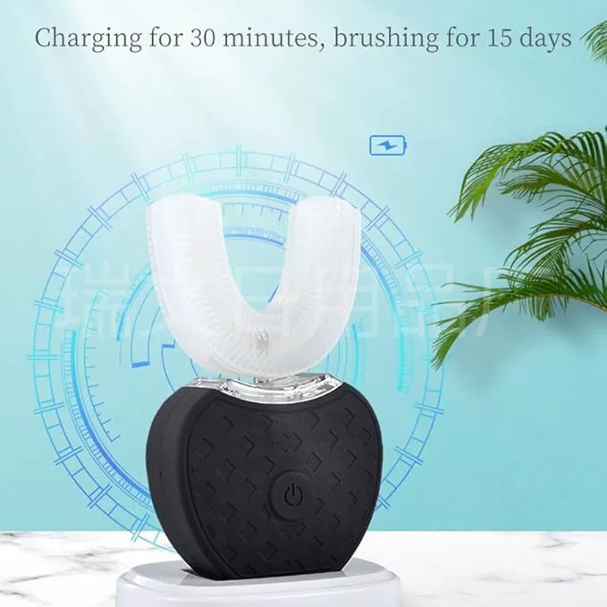 Cross-border best-selling U-shaped electric toothbrush, baby all-U-shaped teeth cleaning device, adult oral cleaner, whitening device toothbrush