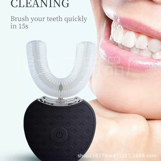 Cross-border best-selling U-shaped electric toothbrush, baby all-U-shaped teeth cleaning device, adult oral cleaner, whitening device toothbrush