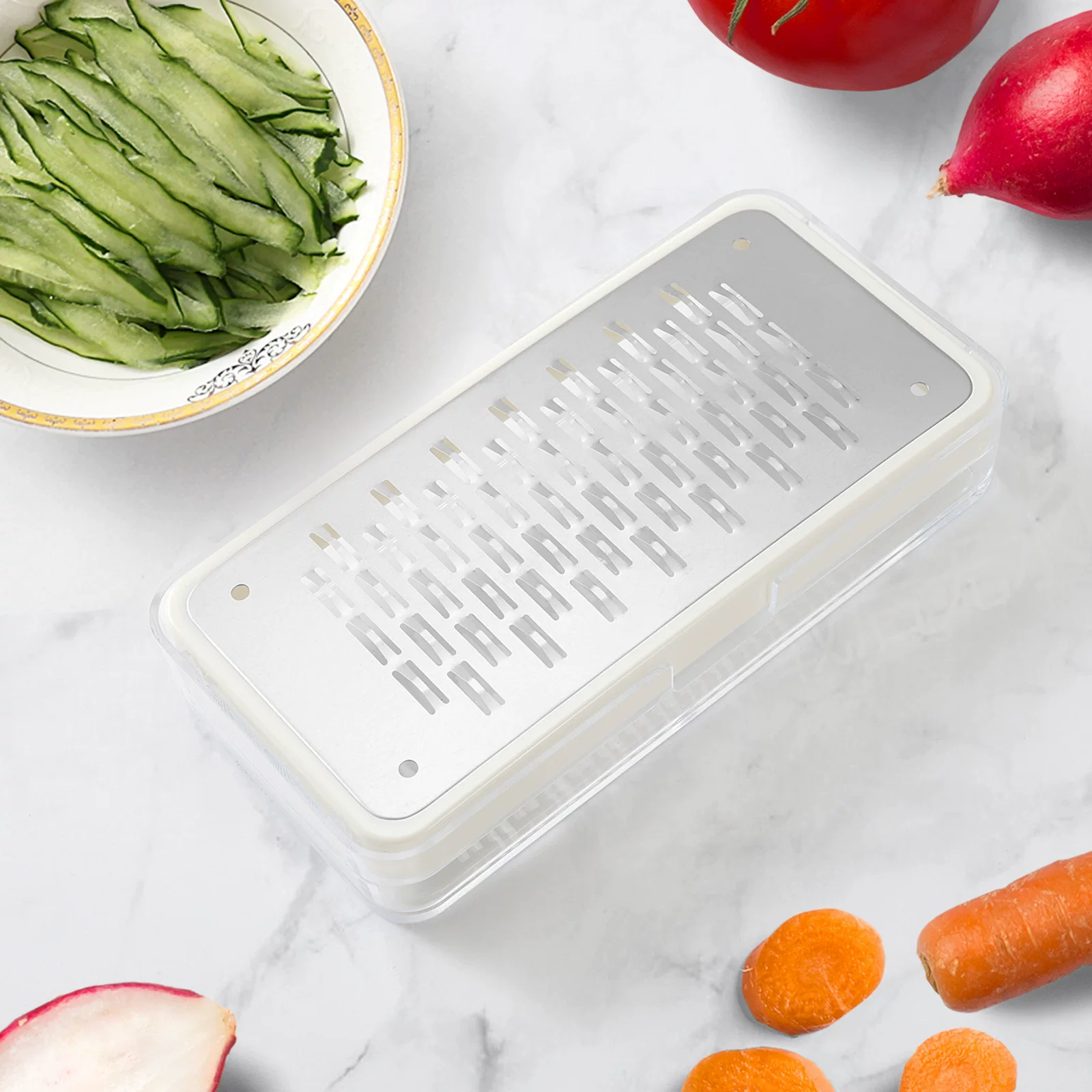 Amazon Cross-border exclusive 304 stainless steel cheese grater, lemon milk grater, fruit and vegetable grater, and fruit shred grater